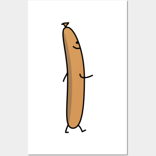 Funny sausage Posters and Art